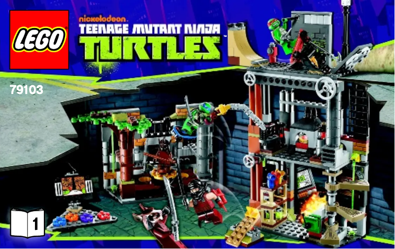 Imagen de la primera página del manual del dispositivo Turtle Lair Attack
