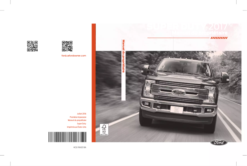 Imagen de la primera página del manual del dispositivo F-550 (2017)