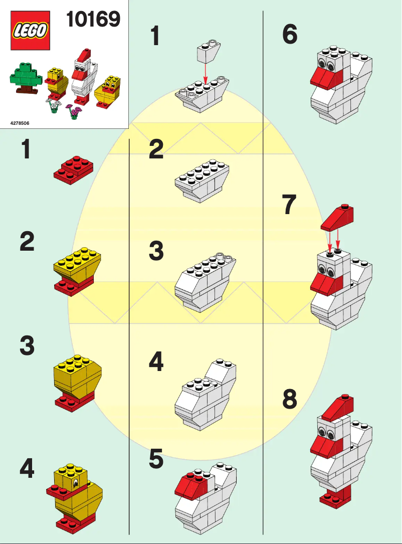 Página 1 del manual Manual de usuario Lego Chicken & Chicks 10169