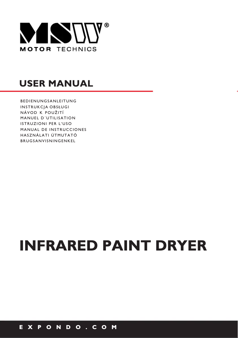 Página nº 1 - Manual de usuario MSW MSW-IPD-1000-1W