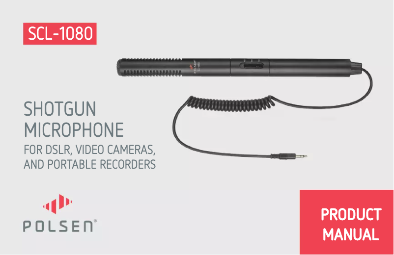 Imagen de la primera página del manual del dispositivo SCL-1080