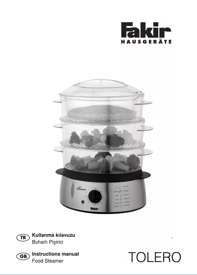 Página 1 del manual Manual de usuario Fakir Toleron