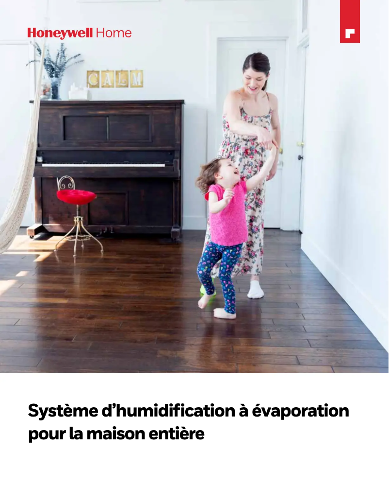 Página 1 del manual Folleto Honeywell HE250A1005