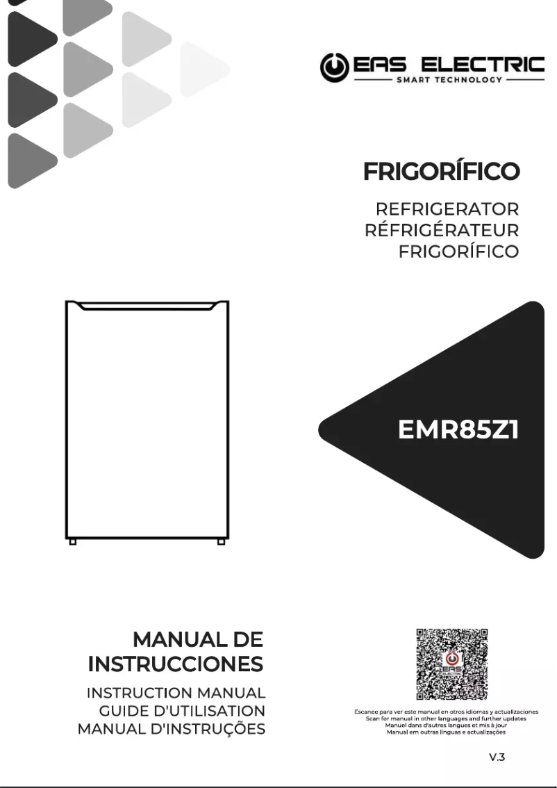 Imagen de la primera página del manual del dispositivo EMR85Z1