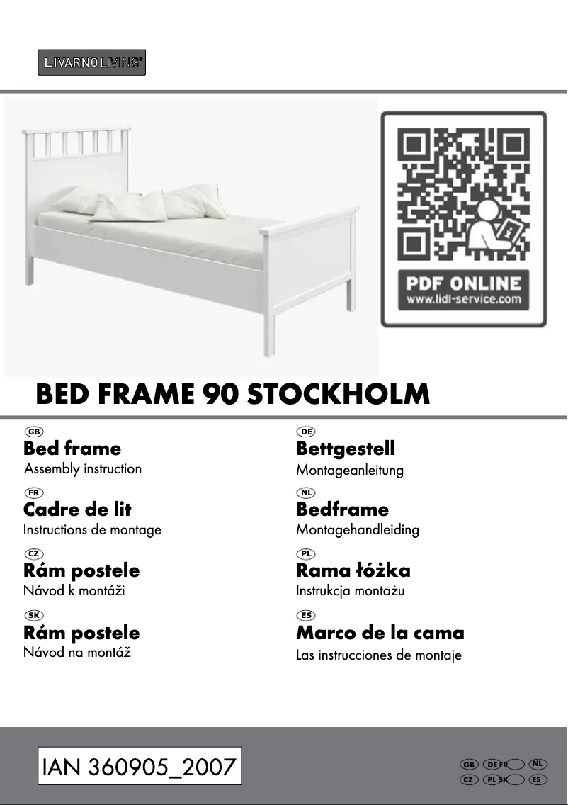 Imagen de la primera página del manual del dispositivo IAN 360905