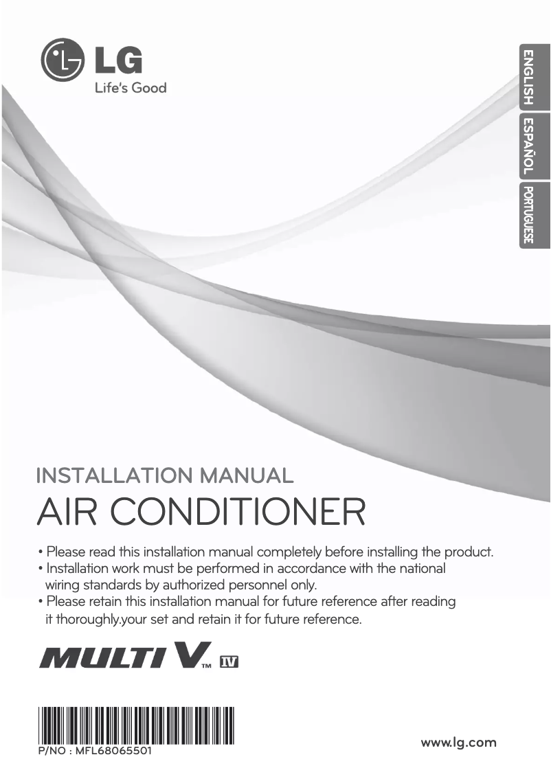 Página 1 del manual Manual de usuario LG ARUB160BTE4