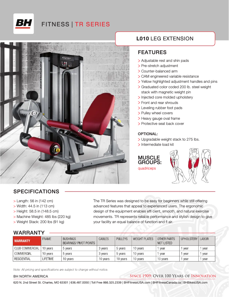 Imagen de la primera página del manual del dispositivo L010