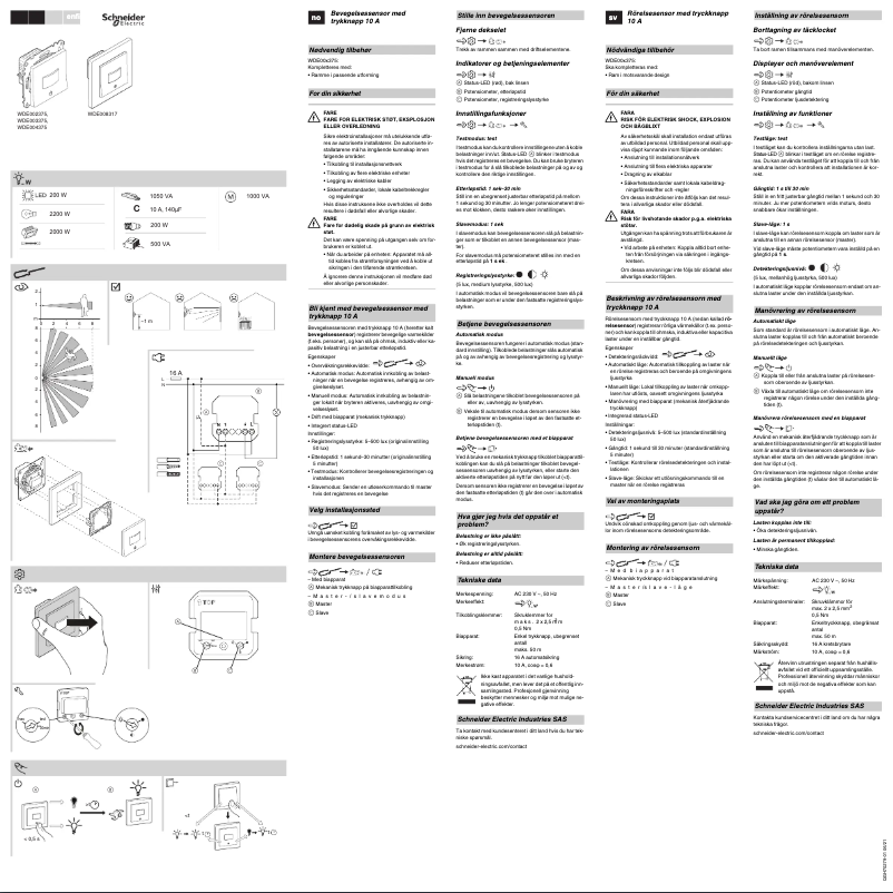 Imagen de la primera página del manual del dispositivo WDE002375