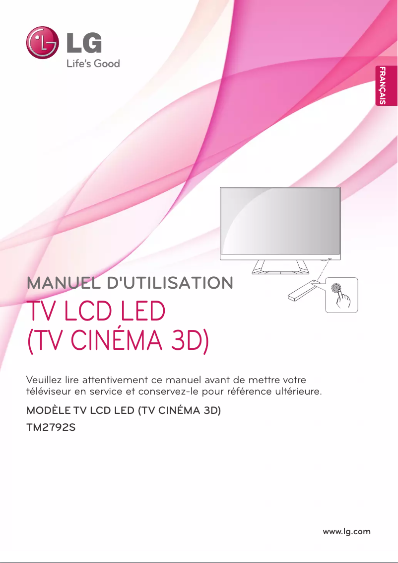 Imagen de la primera página del manual del dispositivo TM2792S-SZ