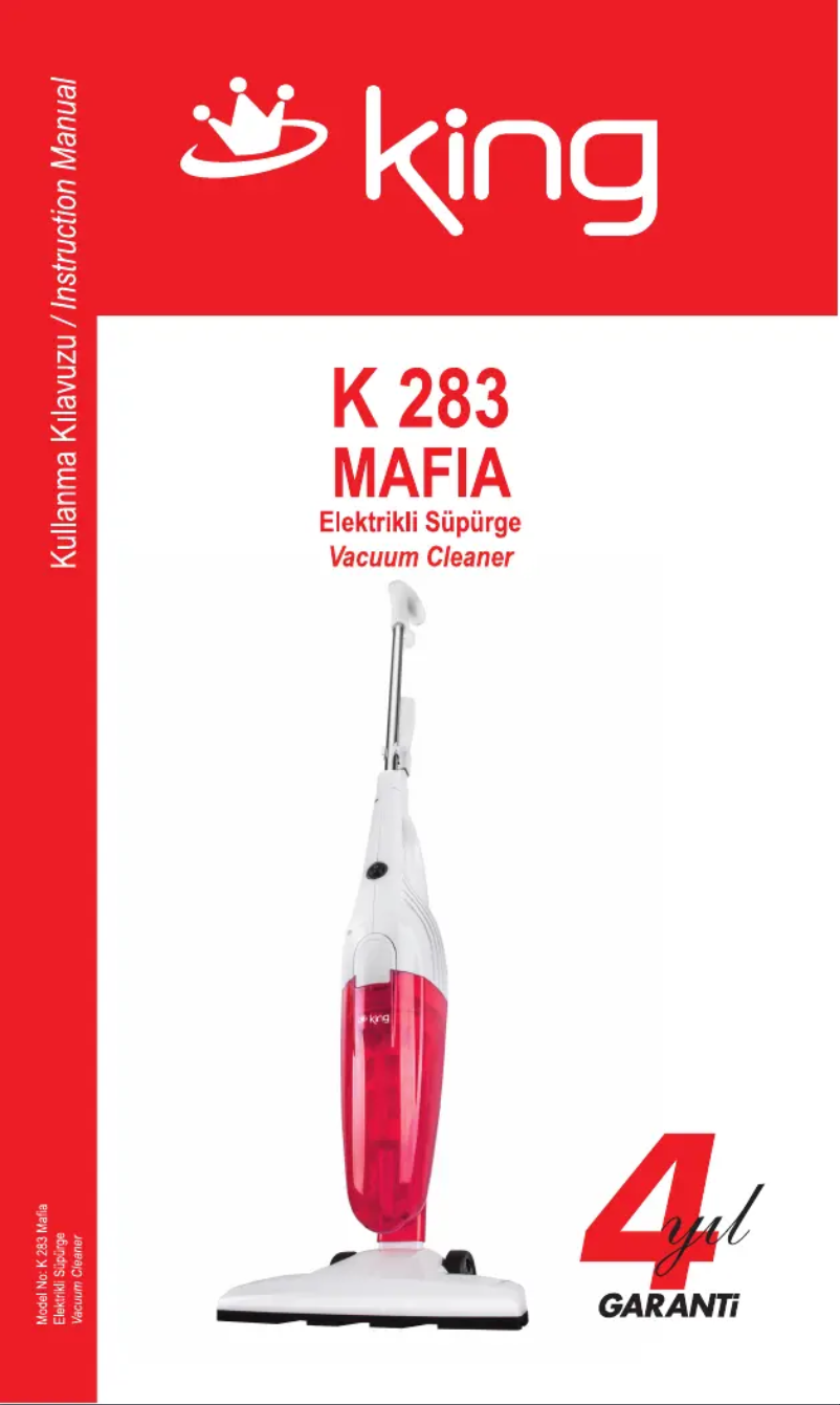 Página 1 del manual Manual de usuario King Mafia K 283