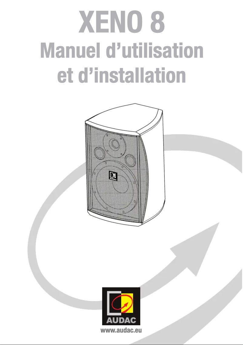 Imagen de la primera página del manual del dispositivo XENO8