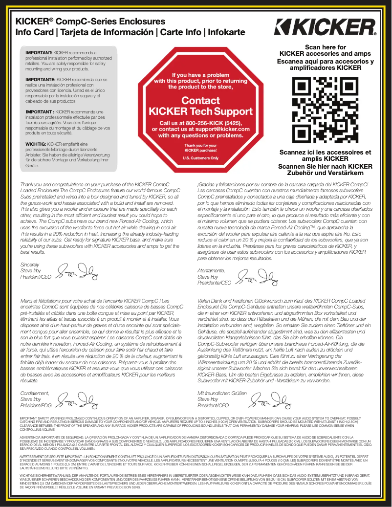 Imagen de la primera página del manual del dispositivo CompC 50TCWC102