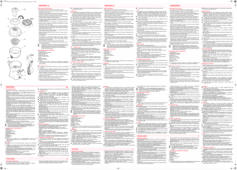 Imagen de la primera página del manual del dispositivo LC6200