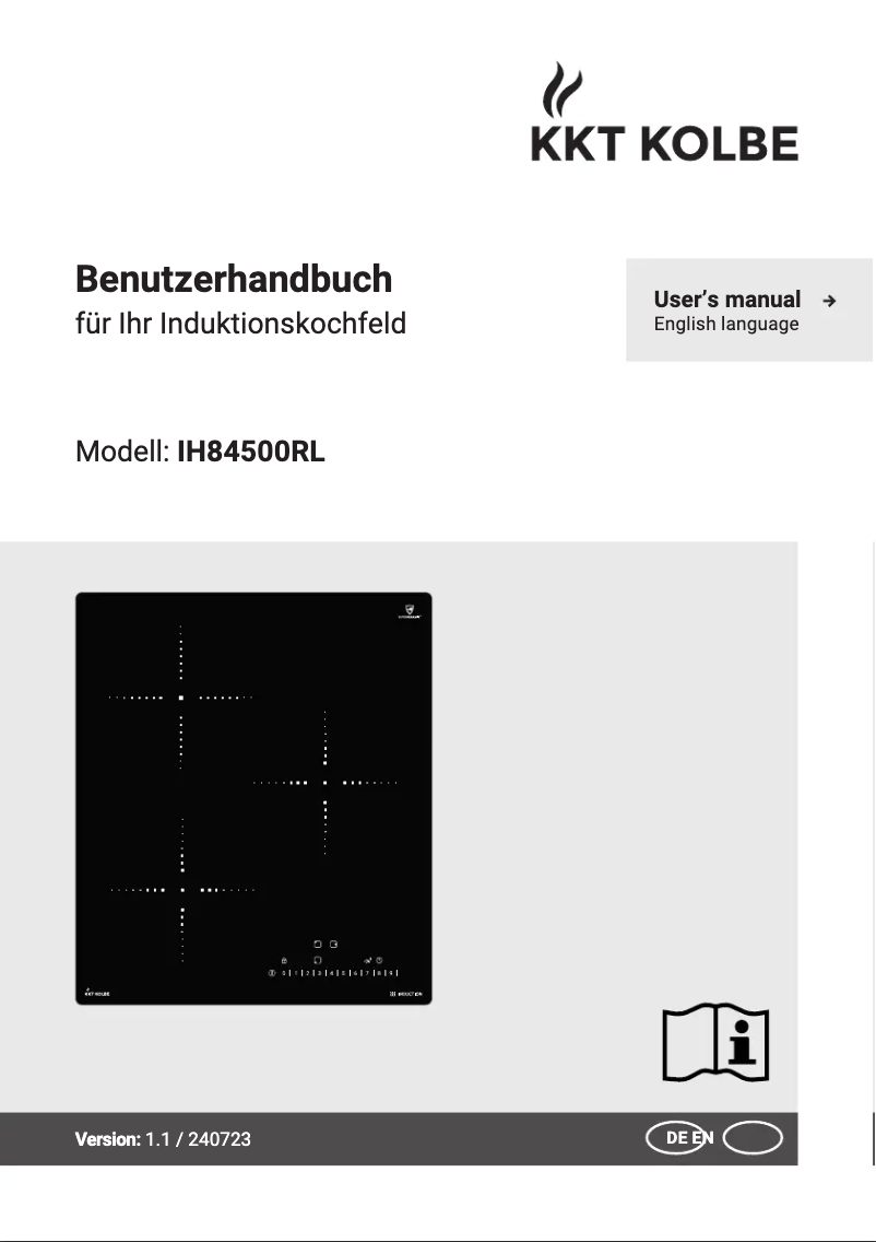 Página 1 del manual Manual de usuario KKT Kolbe IH84500RL