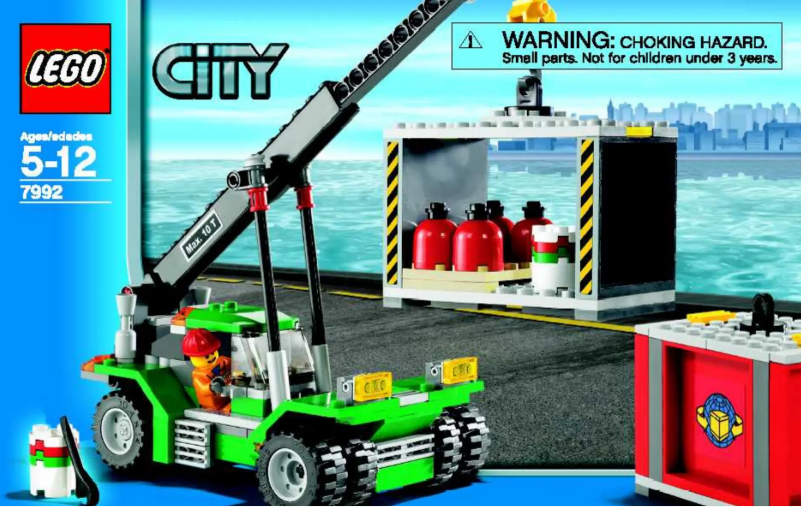 Página 1 del manual Manual de usuario Lego City 7992