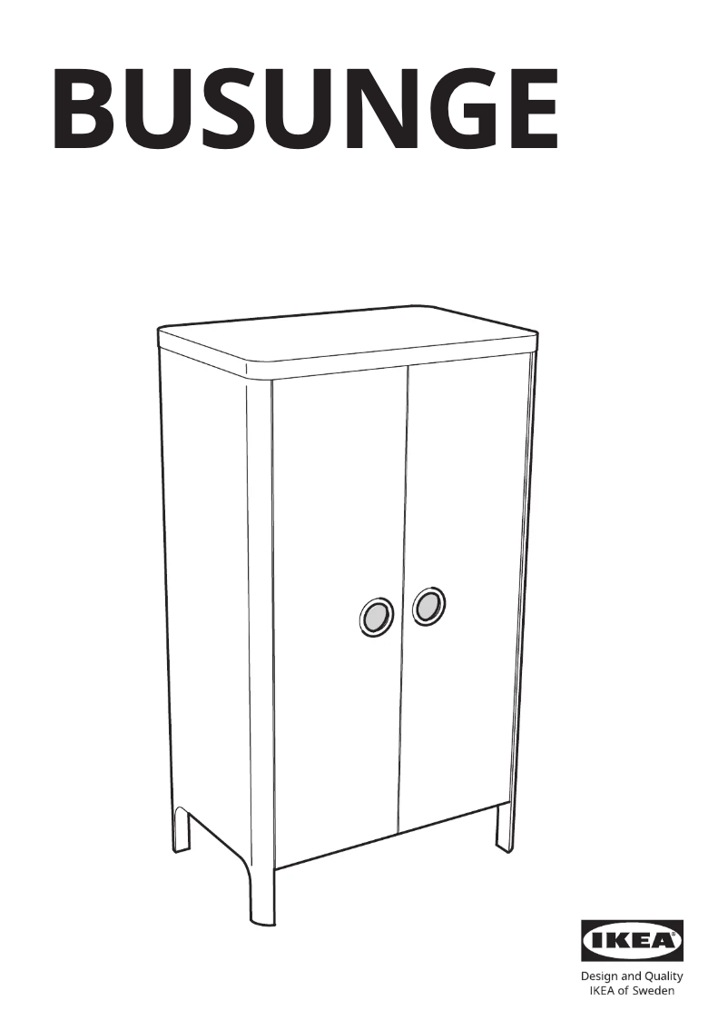 Imagen de la primera página del manual del dispositivo BUSUNGE 203.057.07