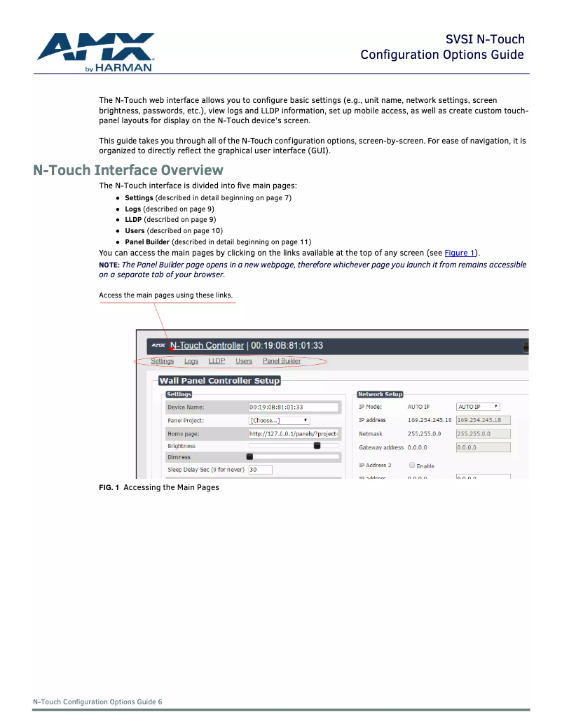 Imagen de la primera página del manual del dispositivo NT-ST-701