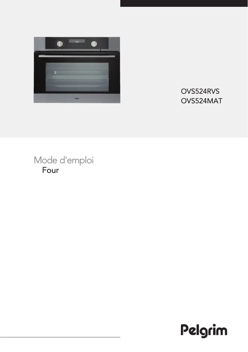 Imagen de la primera página del manual del dispositivo OVS524RVS