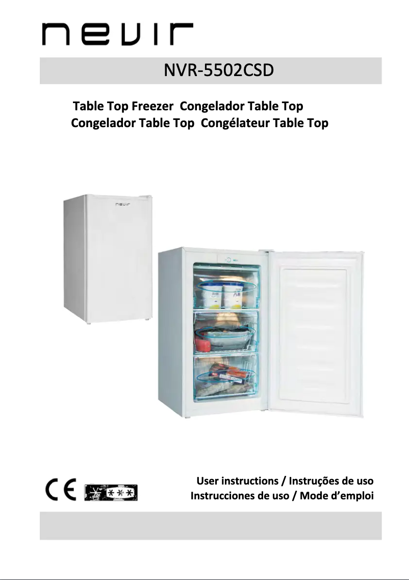 Imagen de la primera página del manual del dispositivo NVR-5502SDC