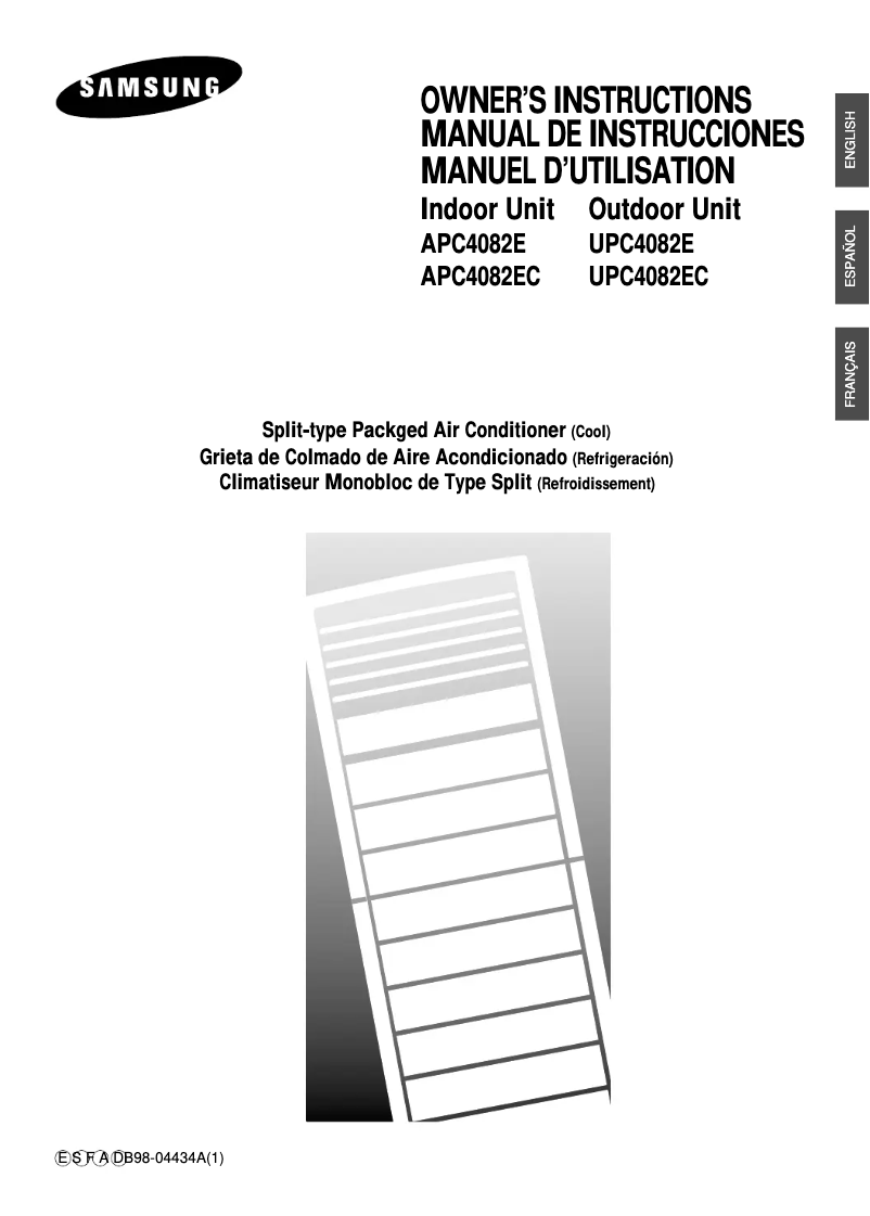 Página 1 del manual Manual de usuario Samsung APC4082EC