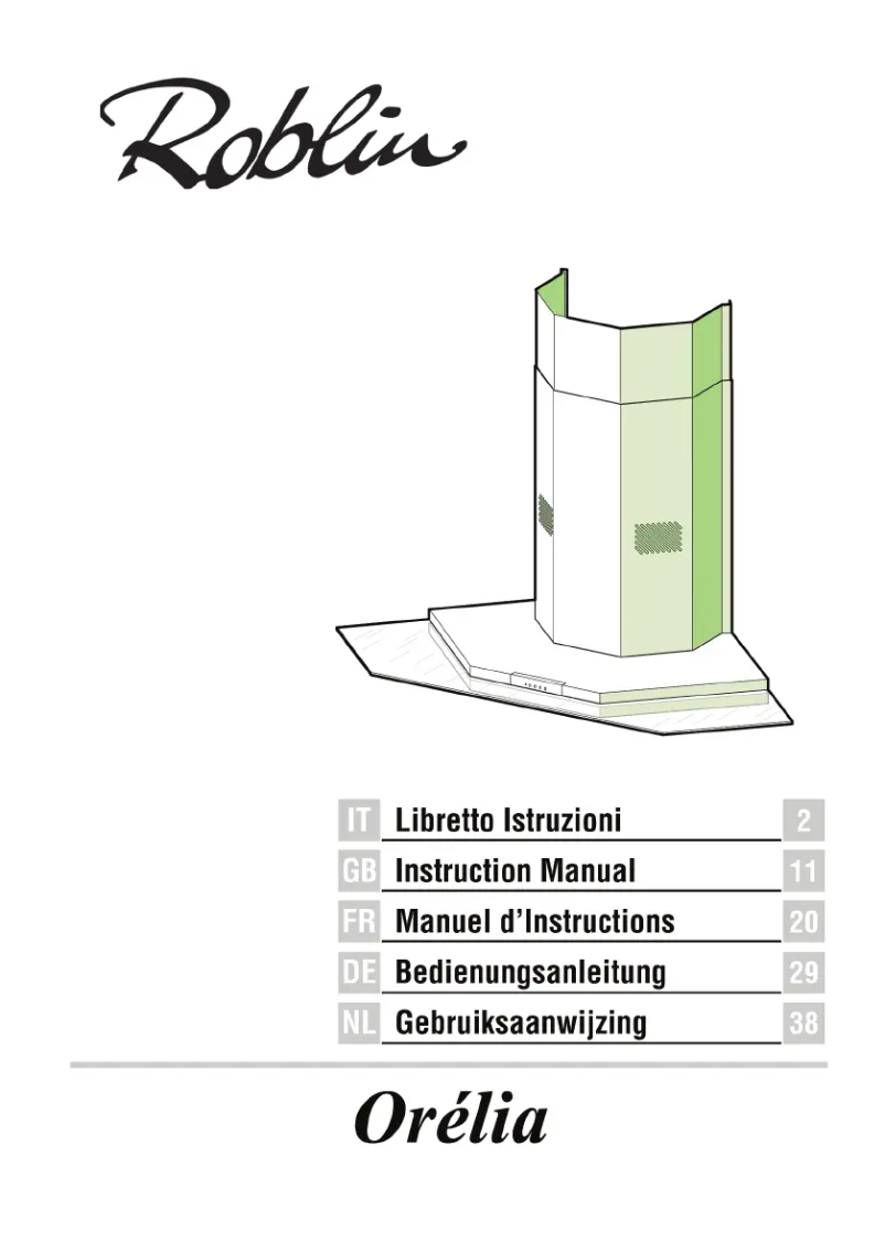Imagen de la primera página del manual del dispositivo Orelia Design 900