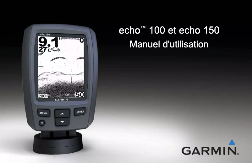 Página nº 1 - Manual de usuario Garmin Echo 150