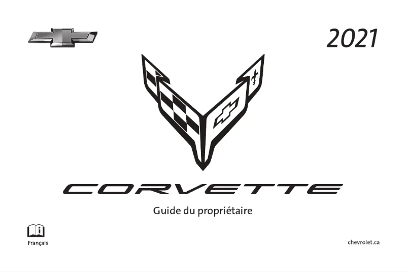 Imagen de la primera página del manual del dispositivo Corvette (2021)