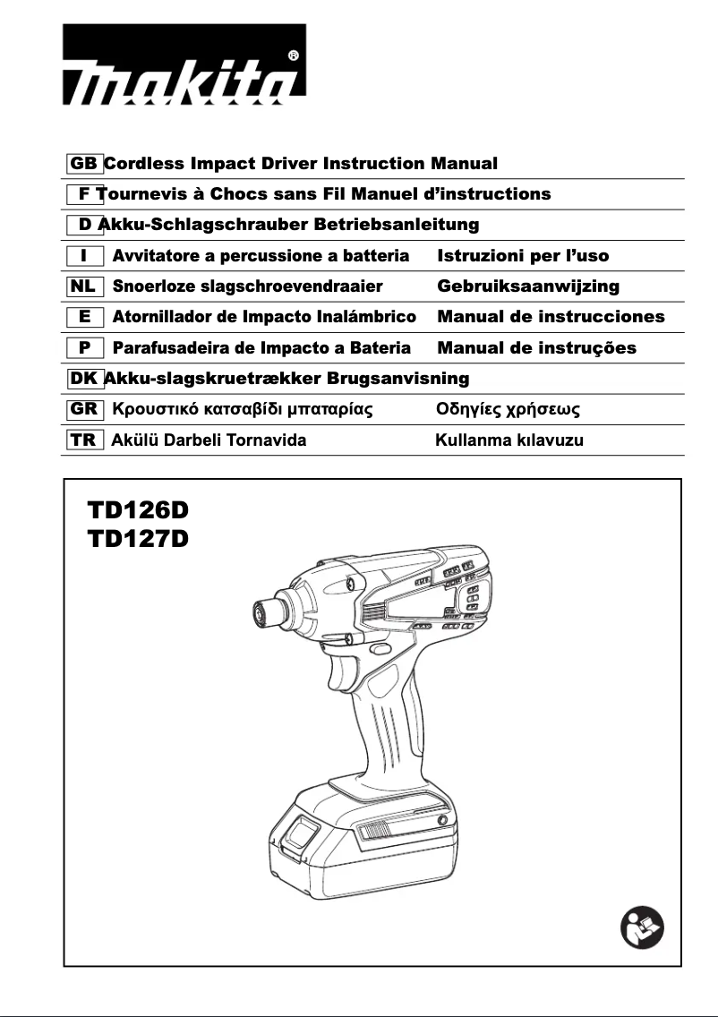 Imagen de la primera página del manual del dispositivo TD127DWE