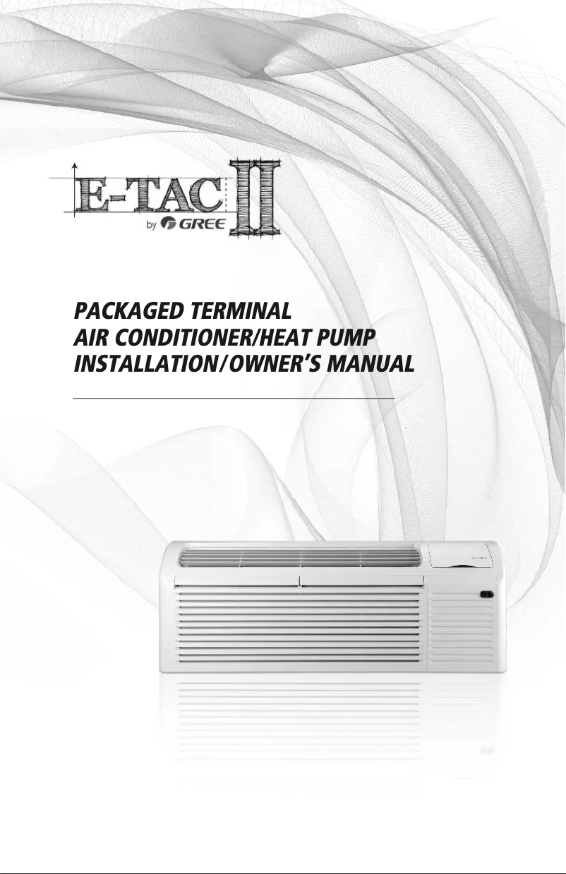 Página 1 del manual Manual de usuario Gree ETAC2-15HC230VA-CP