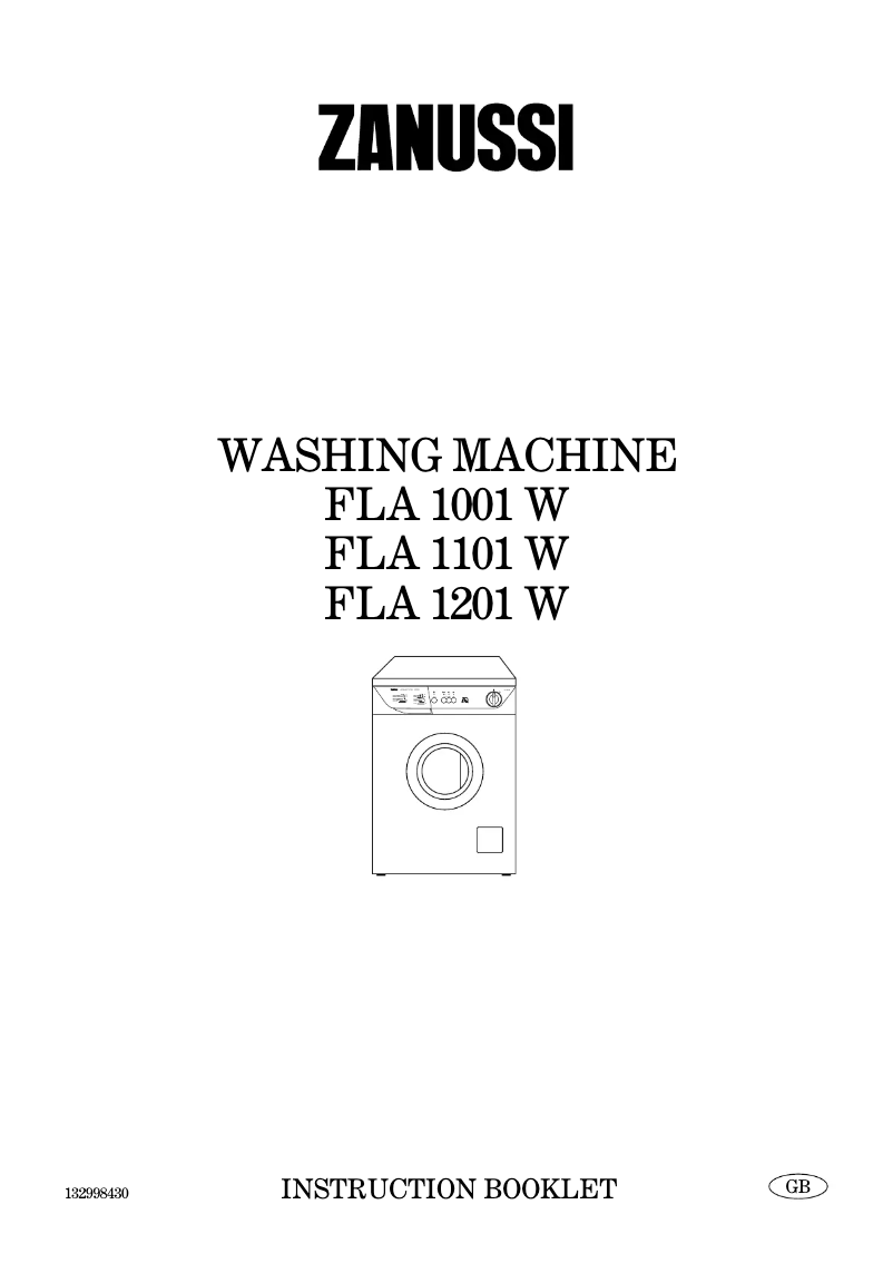 Imagen de la primera página del manual del dispositivo FLA 1201 W