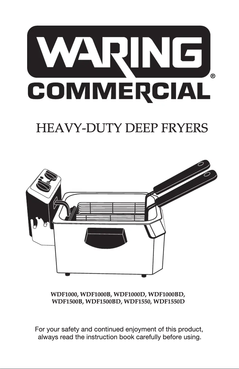 Imagen de la primera página del manual del dispositivo WDF1000