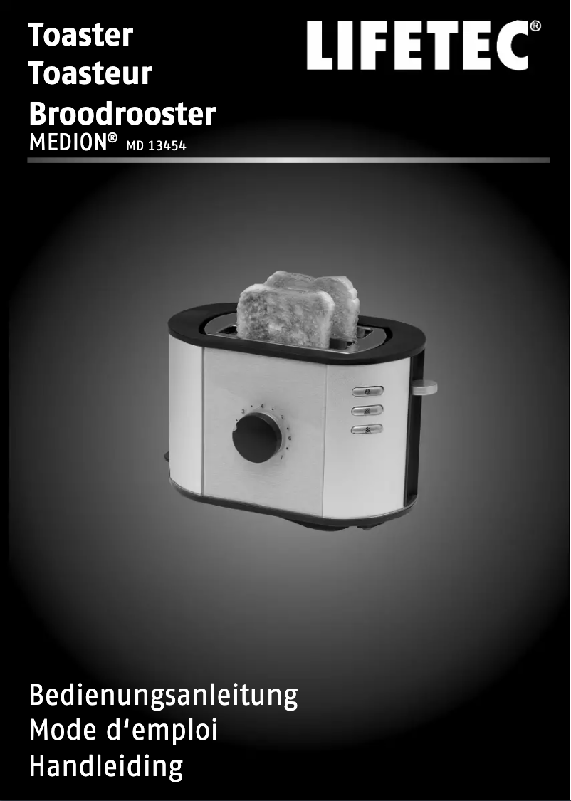 Imagen de la primera página del manual del dispositivo MD 13454