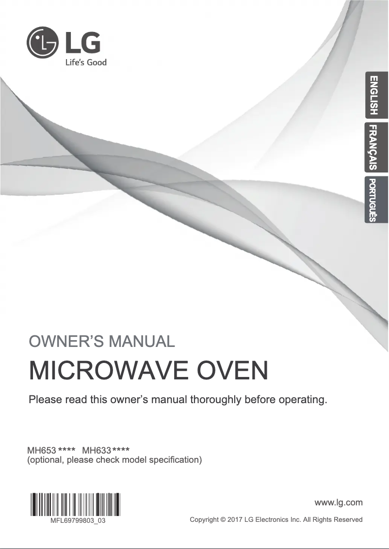 Imagen de la primera página del manual del dispositivo MH6535GISW