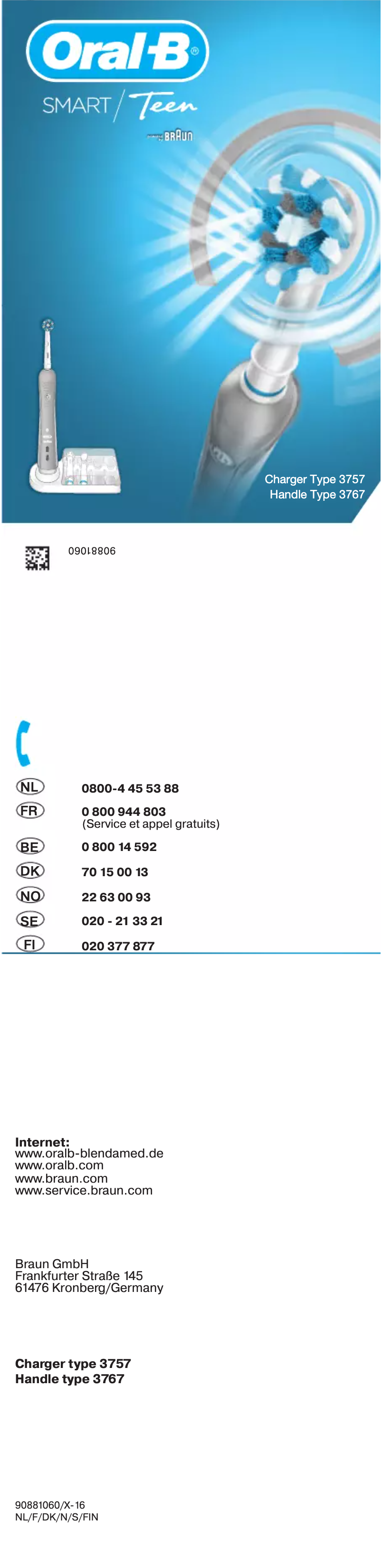 Imagen de la primera página del manual del dispositivo Smart 4000N
