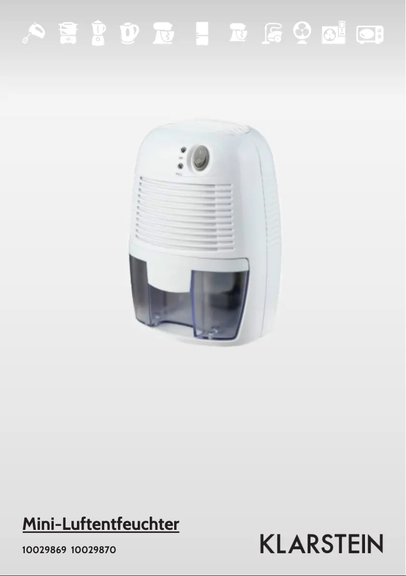 Imagen de la primera página del manual del dispositivo 10029869