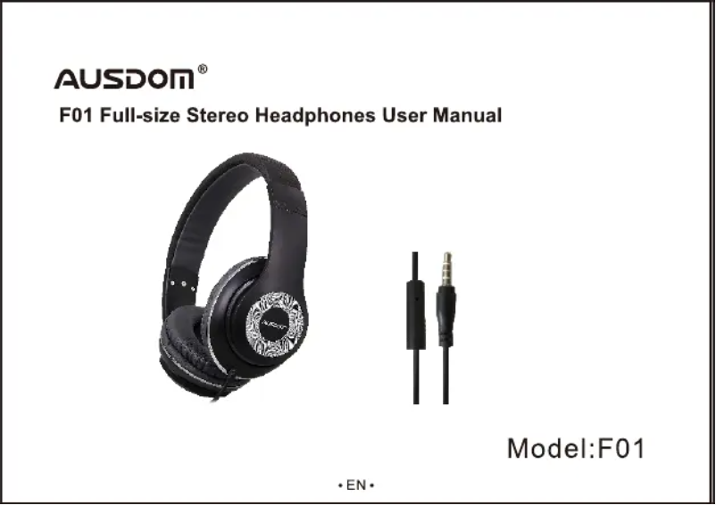 Página 1 del manual Manual de usuario Ausdom F01