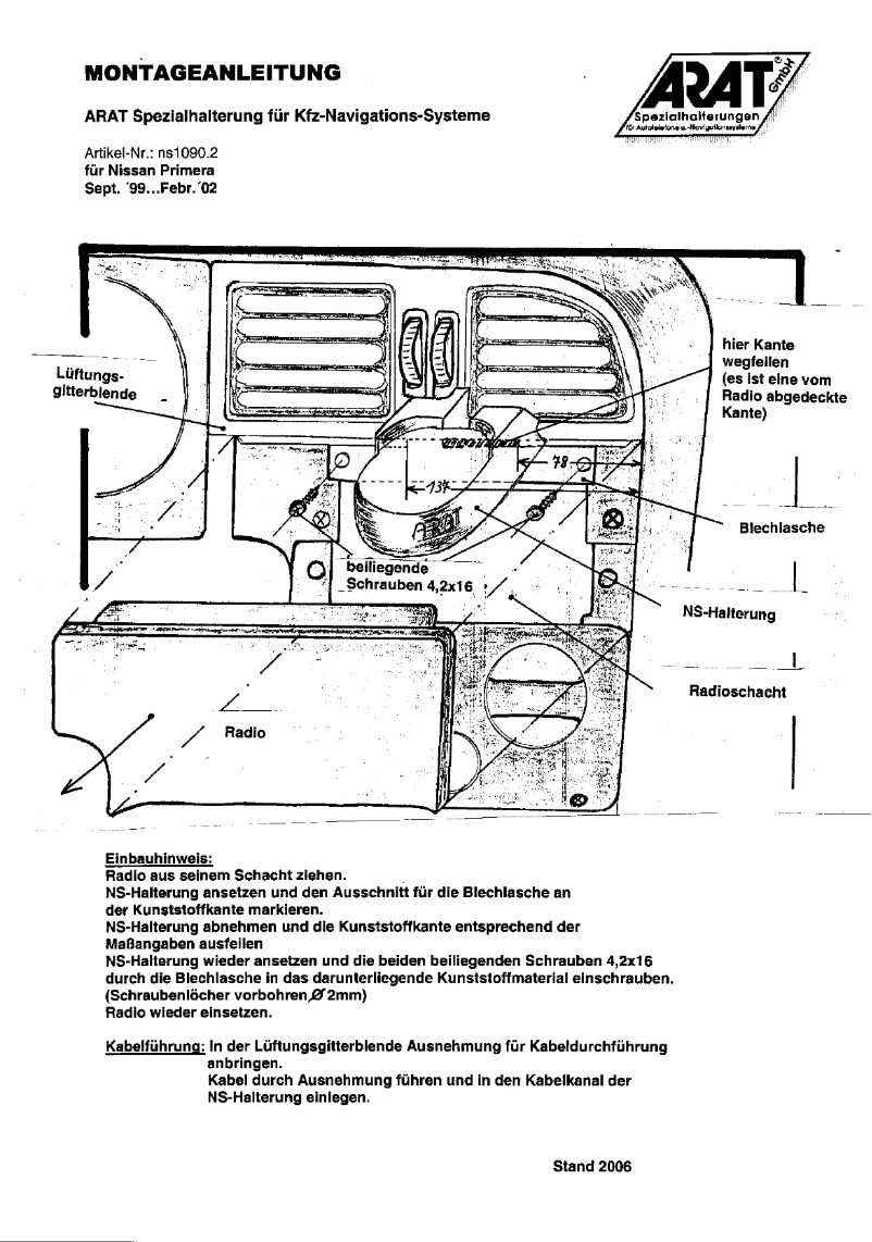 Imagen de la primera página del manual del dispositivo NS1090.2