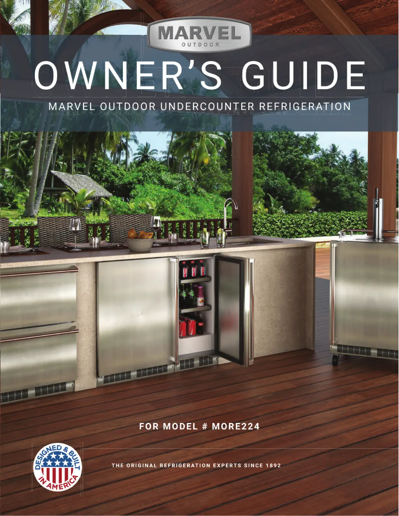 Imagen de la primera página del manual del dispositivo MORE224SS51A