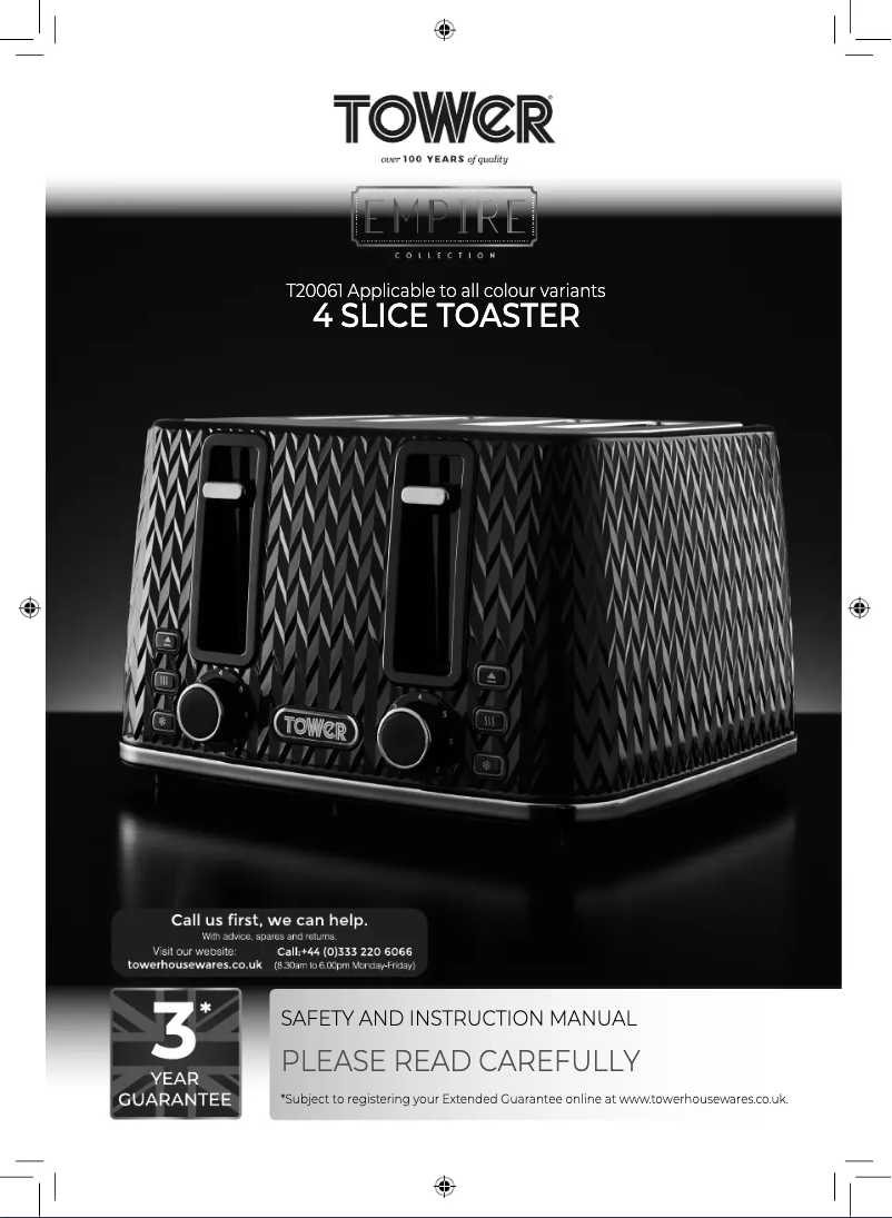 Página 1 del manual Manual de usuario Tower Empire T20061