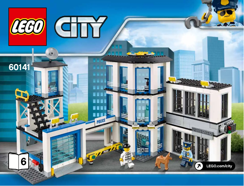 Página 1 del manual Instrucciones visuales Lego City 60141