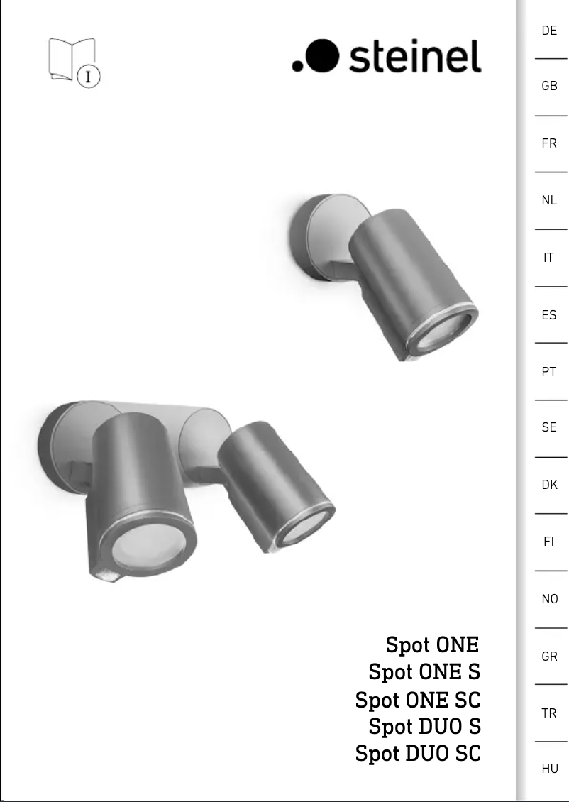 Imagen de la primera página del manual del dispositivo Spot DUO