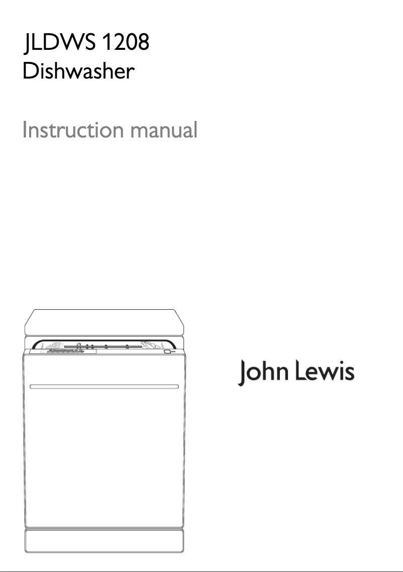 Página 1 del manual Manual de usuario John Lewis JLDWS 1208