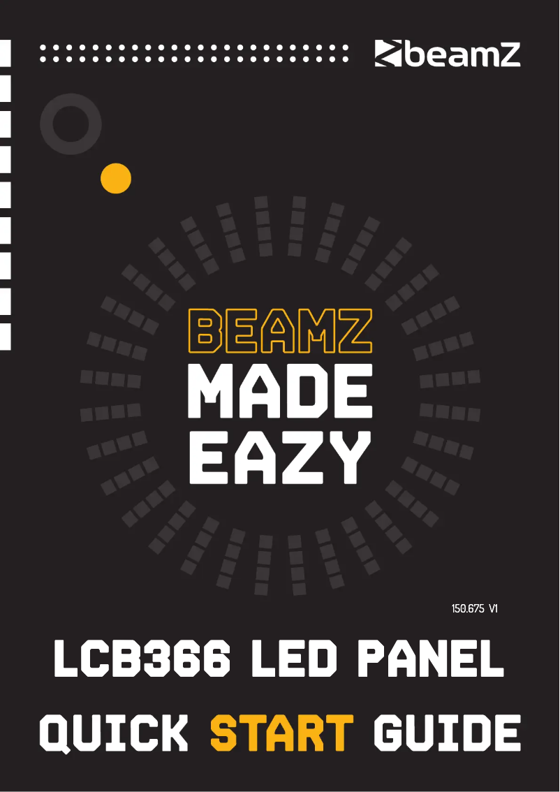 Imagen de la primera página del manual del dispositivo LCB366