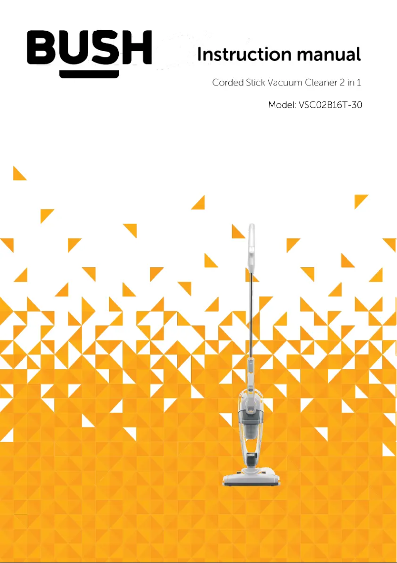 Página 1 del manual Manual de usuario Bush VSC02B16T-30
