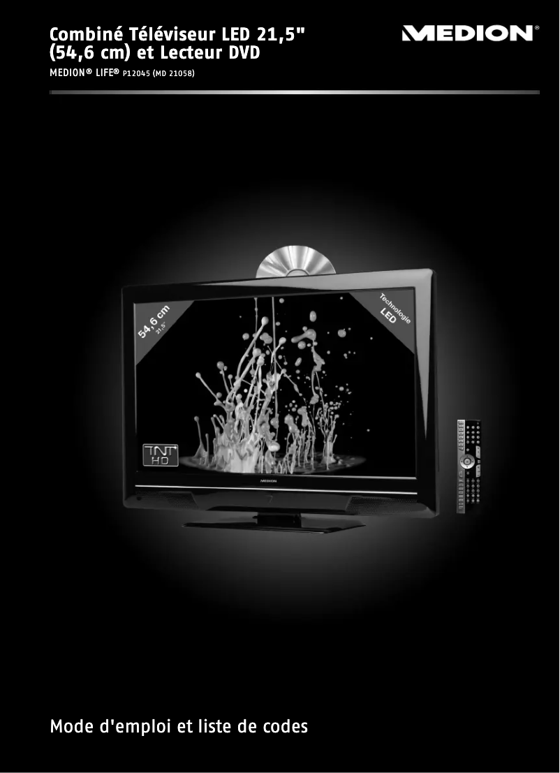 Página 1 del manual Manual de usuario Medion P12045 (MD 21058)