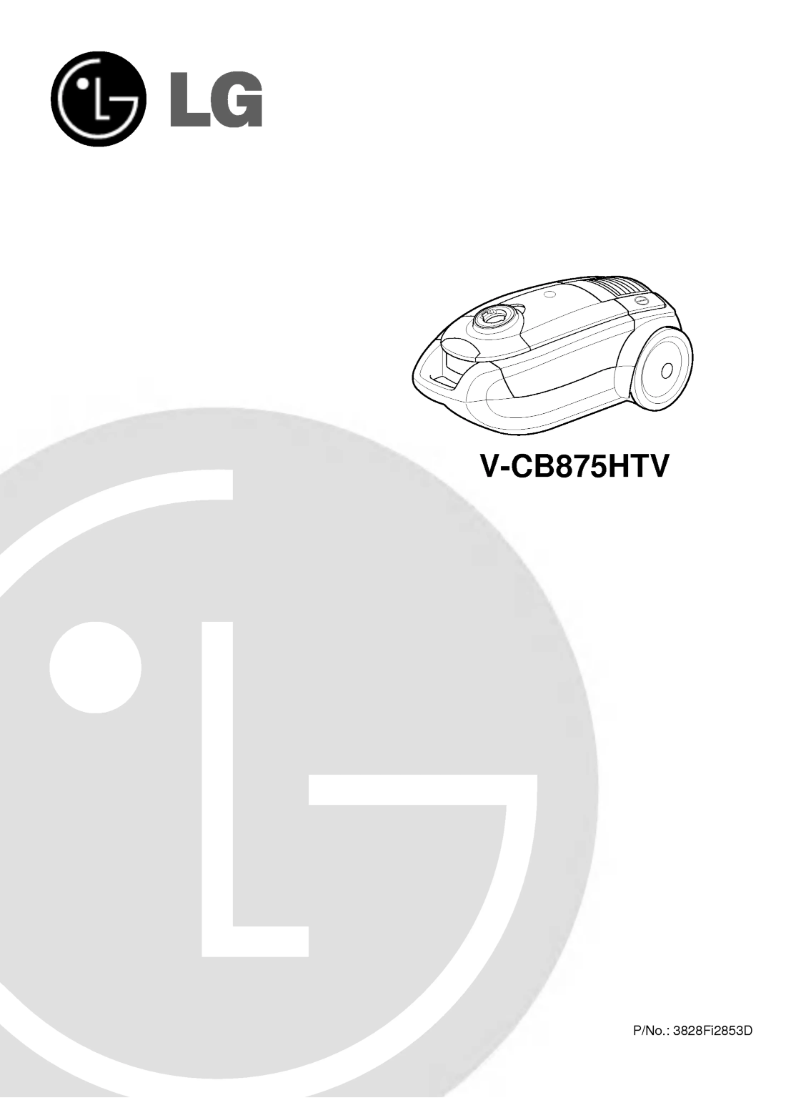 Imagen de la primera página del manual del dispositivo V-CB875HTV