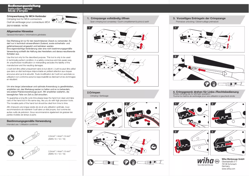 Imagen de la primera página del manual del dispositivo 45796