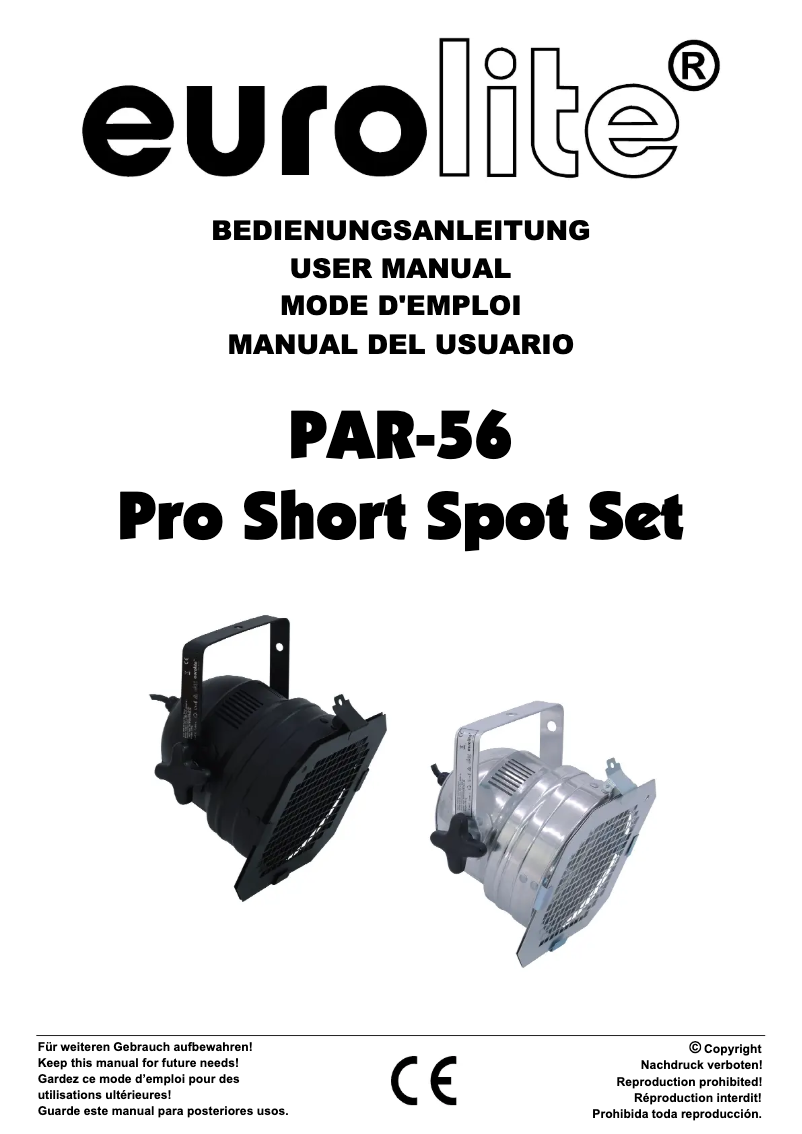 Imagen de la primera página del manual del dispositivo PAR-56