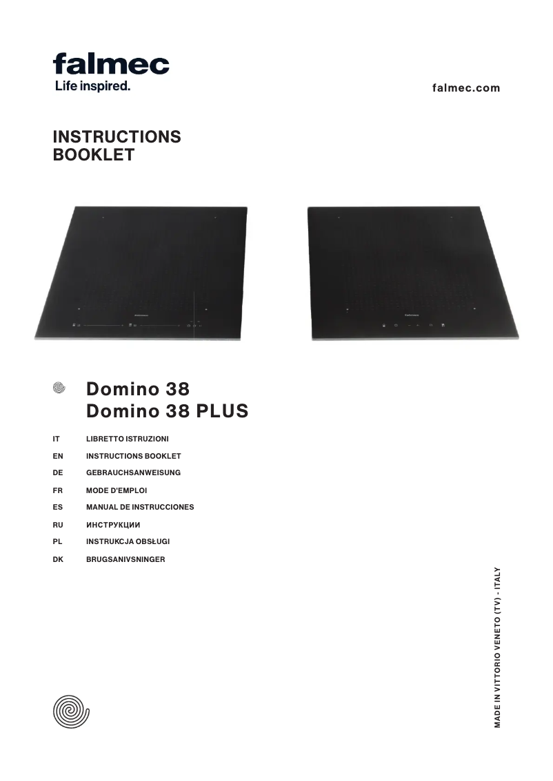 Página nº 1 - Manual de usuario Falmec Domino 38 PLUS