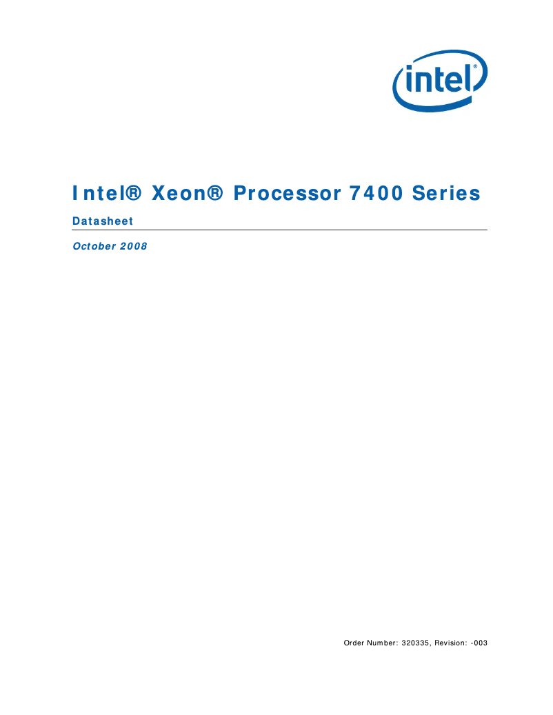 Página nº 1 - Manual de usuario Lenovo Intel Xeon Processor L7445